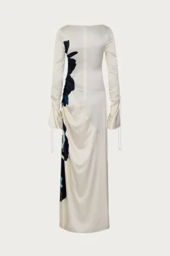 SAME Silk Floral Gown- Bridal | Dresses