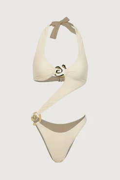 SAME Spiral Halter One Piece-Women Bridal | Women