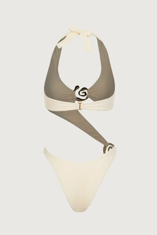 SAME Spiral Halter One Piece-Women Bridal | Women