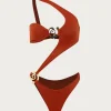SAME Spiral One Shoulder One Piece-Women Women