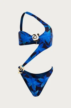 SAME Spiral One Shoulder One Piece-Women Women