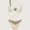 SAME Spiral One Shoulder One Piece-Women Bridal | Women