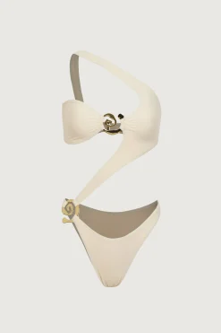 SAME Spiral One Shoulder One Piece-Women Bridal | Women