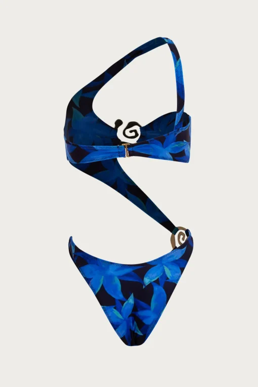 SAME Spiral One Shoulder One Piece-Women Women