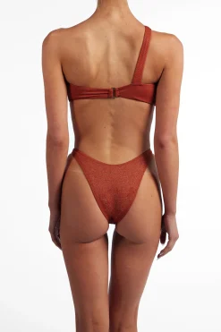 SAME Spiral One Shoulder One Piece-Women Women