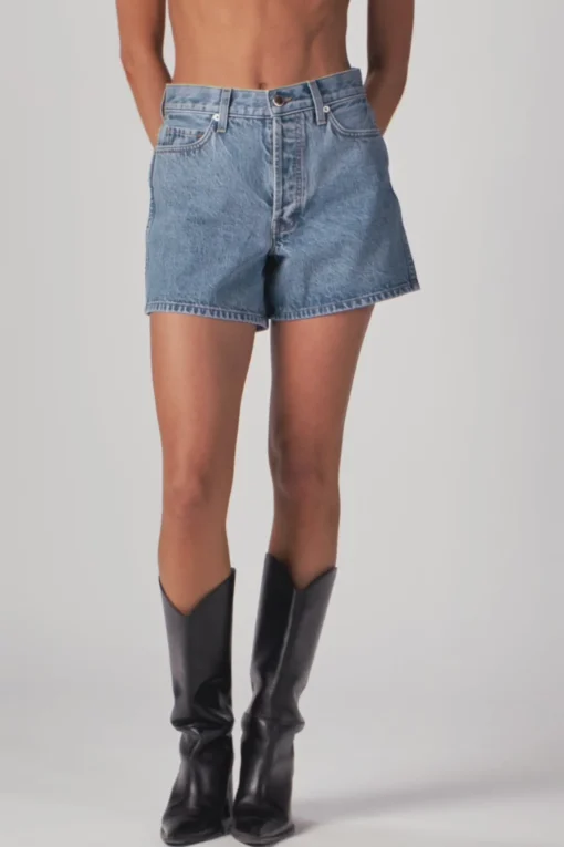 SAME The Perfect Denim Shorts- Denim