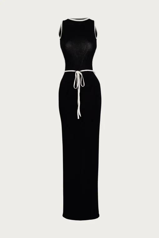 SAME Tie Maxi Dress- Dresses