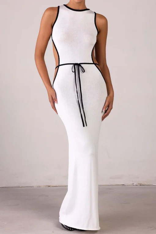 SAME Tie Maxi Dress- Dresses | Bridal