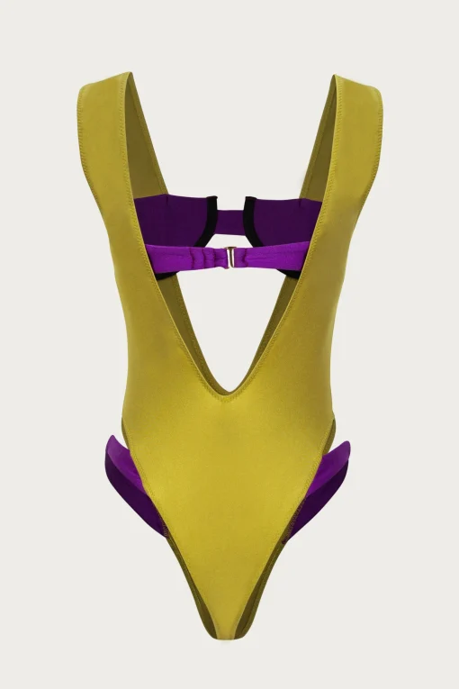 SAME V Double Layer One Piece- Under $100